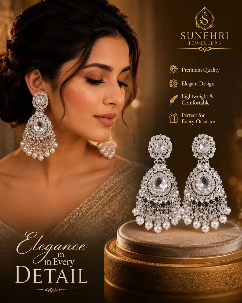 Crystal Bloom Earring